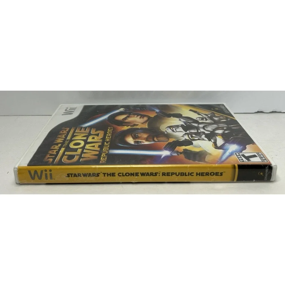 Star‎ Wars: The Clone Wars: Republic Heroes Nintendo Wii 2009 Tested No Manual